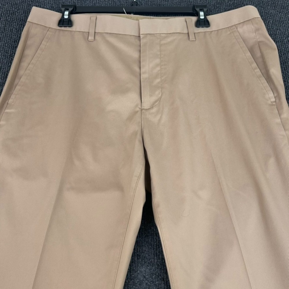 Bonobos Thursday Weekend Warrior Tailored Chino Pants Mens 35X34 Khaki Preppy - Picture 2 of 10